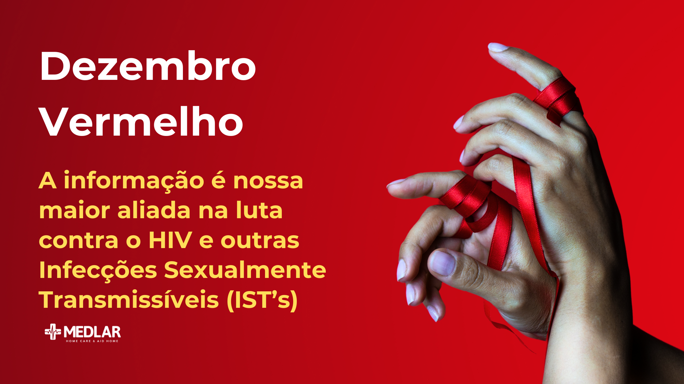 Dezembro Vermelho: Conscientização sobre o HIV e outras ISTs